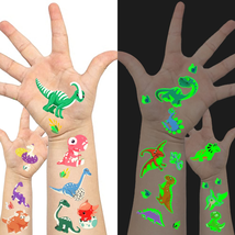 GLOW in the DARK: Easy to Use: Choose Your Favorite Dinosaur, Tear It Off, Wet t - £6.96 GBP