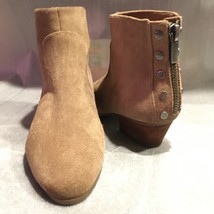 Vince Camuto Beige/Tan Suede Leather Bootie CINZA, Style: VC-CINZA, Wome... - $69.00
