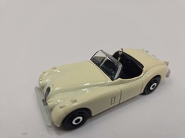 1956 Jaguar XK140 Roadster Cream Christmas Ornament - $37.24