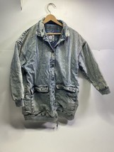 Vintage 1990s New Image Denim Jacket Lined 52469 On Size Fits All - £36.56 GBP