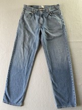 Levi Strauss Signature Jeans Mens 32x30 Blue Straight Relaxed Fade Tag 3... - $18.68