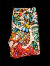 Robert Graham Maui Flavors Short Sleeve Shirt XL Size with Matching Shorts 36" image 5