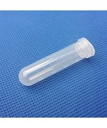 Bluemoona 50 Pcs - 5ml Polypropylene Centrifuge Tubes Plastic Clear Vial... - $5.99