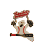 Horsham PA Banshees Fast Pitch Softball Enamel Over Metal Ghost Pin - $4.99