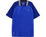 Lacoste x Daniil Medvedev Polo Men&#39;s Tennis T-Shirts Tee Blue NWT DH7381... - $134.91