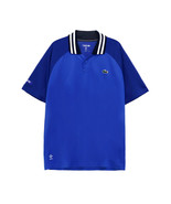 Lacoste x Daniil Medvedev Polo Men&#39;s Tennis T-Shirts Tee Blue NWT DH7381... - £106.12 GBP