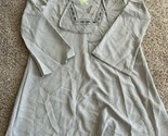 Missguided  Long Sleeve Gray Dress Tunic Style Loose Comfy Size 2 New - £15.06 GBP