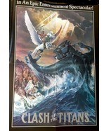 1981’s CLASH OF THE TITANS original fold-out promo flyer &amp; 					poster - $27.41 CAD