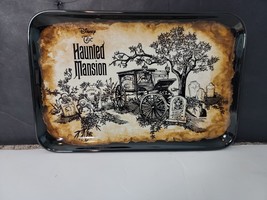 Disney The Haunted Mansion Madame Leota Ceramic Tray Dish Graveyard Scene - £17.35 GBP