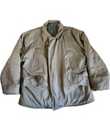 Vintage Military? Mens Jacket Hunting Coat Full Zip Green Quilted Army N... - $1,385.12 MXN