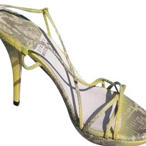 Stuart Weitzman Lizard Leather New Strappy Sexy Event Sandals Shoe $270 NWT - $108.00