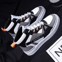 2021 spring and autumn new high top men s shoes canvas shoes men s board shoes thumb200