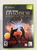 Star Wars: Episode 3 III Revenge of the Sith (Microsoft Xbox) Complete *Tested* - £7.66 GBP