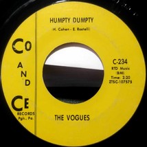 The Vogues - Magic Town / Humpty Dumpty [7&quot; 45 rpm Single] 1966 C-234 - £2.74 GBP