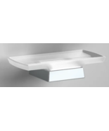 OEM SONIA Designer Wall Mount Bathroom Soap Dish Chrome and Glass Model ... - $69.29