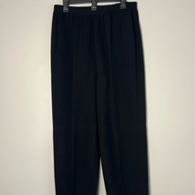 Vintage Helen Hsu Black Knit Pants Size 1X - $37.24