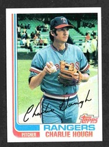 Texas Rangers Charlie Hough 1982 Topps Baseball Card #718 nr mt  ! - £0.39 GBP