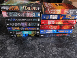 Catherine Coulter lot of 13 FBI Series Mystery Suspense Paperbacks - £21.52 GBP
