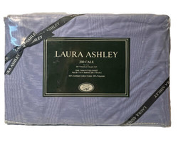 Laura Ashley For Burlington 200 Blue Twin Fitted Sheet New - €28,37 EUR