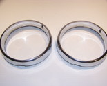 1966 CHRYSLER 300 RH HEADLIGHT BEZELS OEM PAIR #2578994 - $89.99