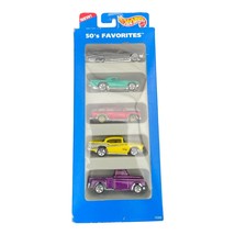 Hot Wheels 1995 50s FAVORITES 5-Pack Gift Pack Nomad Bel Air T Bird - $9.99