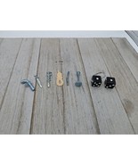 2005 Clue Board Game Replacement Parts Set of 6 Weapons 2 Dice Die - $9.96