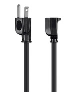 BLACK Grounded 1 ft EXTENSION CORD 12&quot; Power Strip Liberator 16/3 MONOPR... - $25.68 CAD