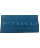 Ford Car Owners Manual 1973 Glove Box Book Vintage 1970s Second Printing - £4.73 GBP