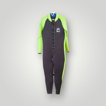 Harvey&#39;s Scuba Diving Wetsuit Full Green and Black Size XL Extra Large - £145.98 GBP