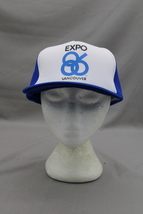 Vintage Screened Trucker Hat - Expo 86 Big Logo - Adult Snapback - £38.37 GBP