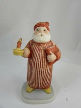Vintage Jolly Santa Schmid 1985 B Shackman ceramic figurine Claus 51531  - £23.21 GBP