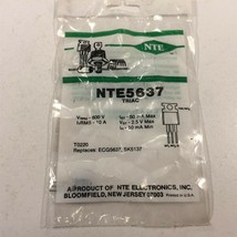 (5) NTE5637 ECG5637 TRIAC – 10 Amp - Lot of 5 - $24.99
