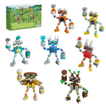 7pcs Wubbox Figure Singing Monster Model Robot Collection Building Toy Kids Gift - £18.67 GBP