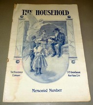Household Magazine, May 1902 New York - Civil War Memorial Day Cover - £11.60 GBP