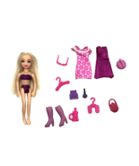 Polly Pocket Doll With Clothing, Shoes &amp; Accessories Blonde Rooted Hair ... - $16.84 CAD