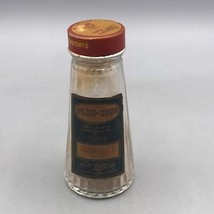 Vintage Plee-Zing Onion Salt Glass Bottle Advertising Packaging Design - $13.85