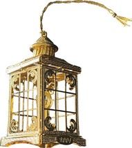 Baldwin 24 Kt Gold Finished Brass Candle Ltd. Ed. Lantern Ornament (7700... - $39.99