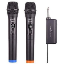 Supersonic SC-907VHF Dual Channel Professional Wireless Microphone System - $71.95