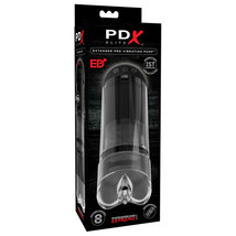 PDX Elite Extender Pro Rechargeable Vibrating Penis Pump Clear/Black - $164.34