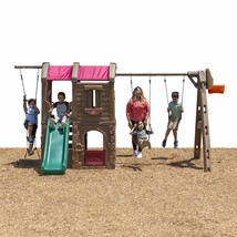 Step2 Naturally Playful Adventure Lodge Swing Set and Play Center - £1,475.35 GBP