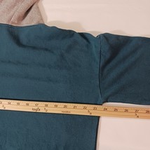 BCG Men's Green & Gray Pullover Long Sleeve Hoodie Sweatshirt Pockets Size XL  image 10