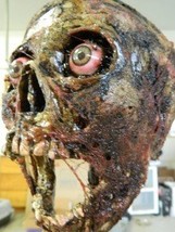 Halloween Horror Movie Prop Corpse Skull Head&quot; The Screamer&quot; - $110.00