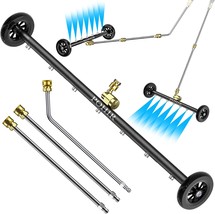 Pohir Undercarriage Pressure Washer Attachment Pro Max 24&quot;, Surface Cleaner - $100.99