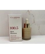 Clarins Skin Illusion Natural Hydrating Foundation #100.5 Cream SPF 15 N... - £17.83 GBP