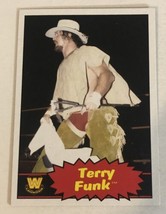 Terry Funk 2012 Topps WWE wrestling trading Card #105 - £1.54 GBP