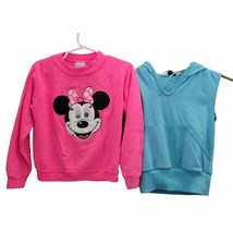 Vintage 80s Disney by Pilgrim Sweatshirt 4T Minnie Mouse 80&#39;s Sleeveless... - £19.86 GBP
