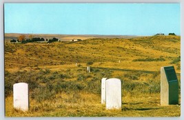 Postcard View From Calhoun Hill Custer Battlefield National Monument - £3.99 GBP