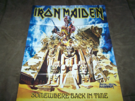 Iron Maiden Somewhere Back In Time Poster 75X55 Cm - £19.87 GBP