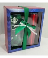 Starbucks Christmas Red Tumbler Coffee Cup &amp; Hot Cocoa Gift Box NEW BBD ... - €21,07 EUR