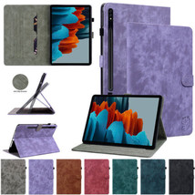 For Samsung Galaxy Tab S9 S9+ 11&quot; 12.4&quot; Magnetic Leather Wallet Flip Case Cover - £67.76 GBP